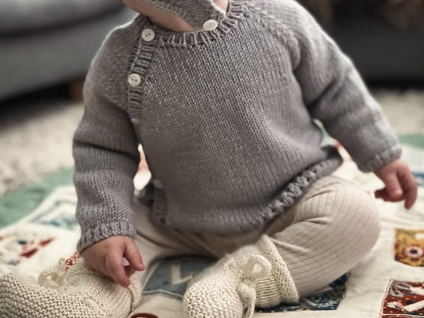 Stanley Hand Knitted Baby Cardigan - Image 3