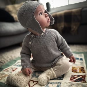 Stanley Hand Knitted Baby Cardigan - Image 2