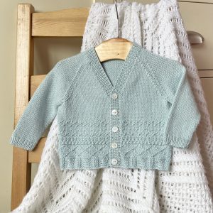 Edward Hand Knitted Baby Cardigan