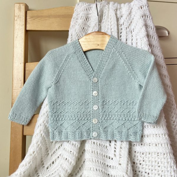 Edward Hand Knitted Baby Cardigan