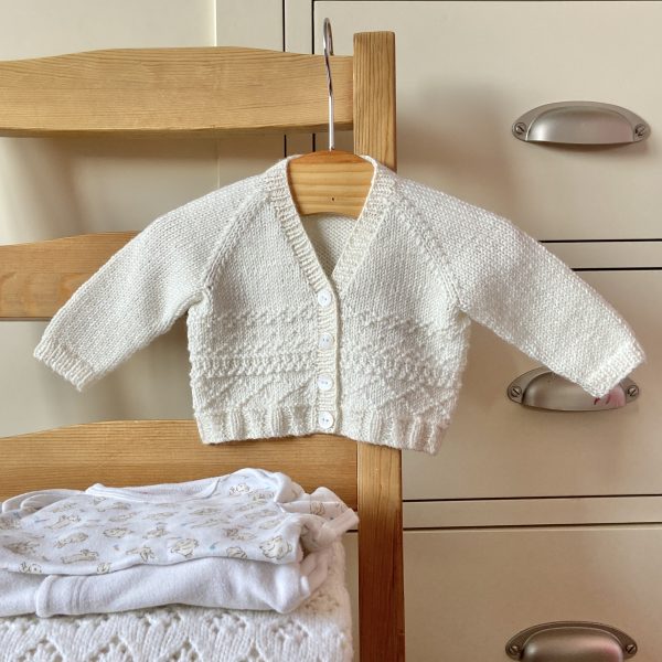 Edward Hand Knitted Baby Cardigan - Image 5
