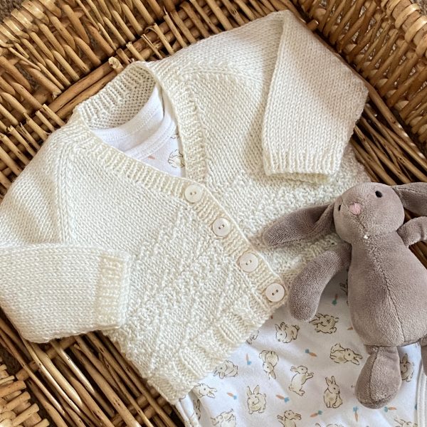 Edward Hand Knitted Baby Cardigan - Image 6