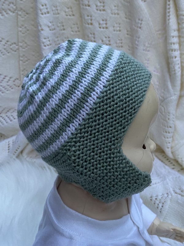 James Hand Knitted Booties & Bonnet Set - Image 6