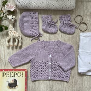 Charlotte Hand Knitted Baby Gift Set
