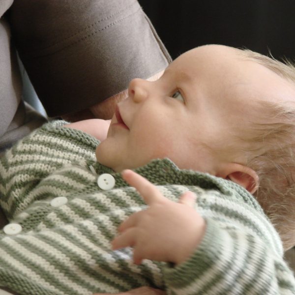 James Hand Knitted Baby Cardigan - Image 6