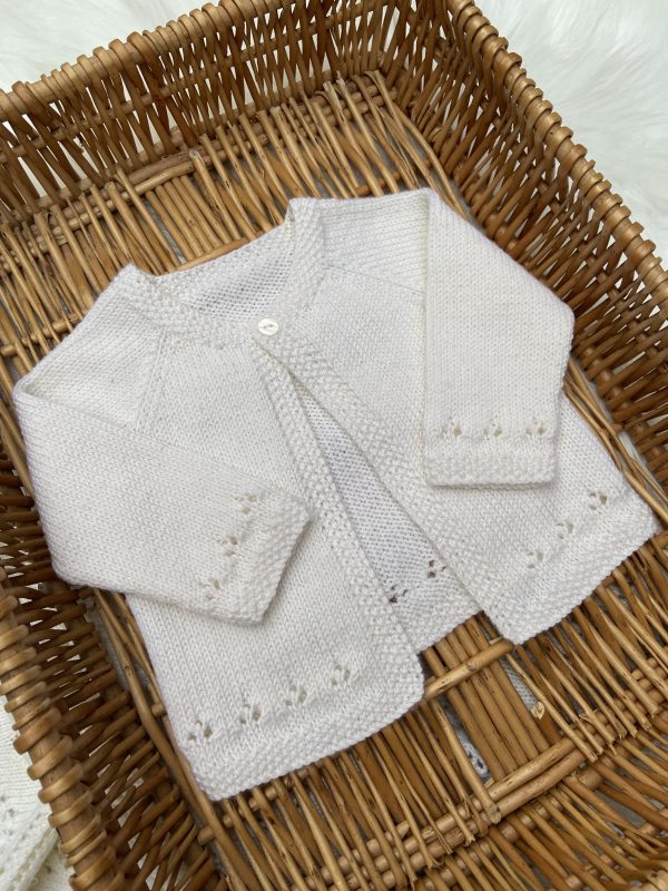 Arthur Hand Knitted Matinee Jacket - Image 3