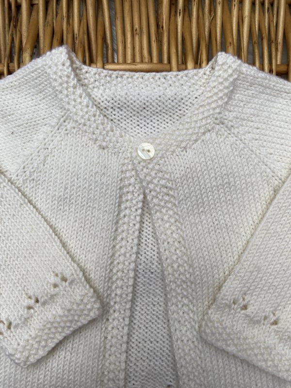 Arthur Hand Knitted Matinee Jacket - Image 4
