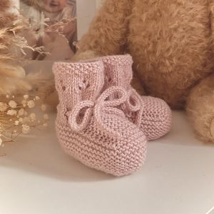 The Heritage Layette Booties - Image 3