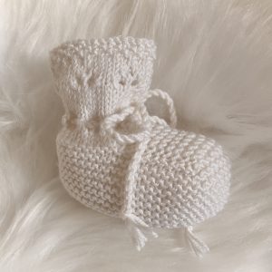The Heritage Layette Booties