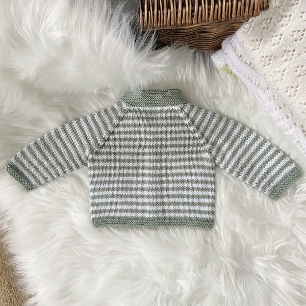 James Hand Knitted Baby Cardigan - Image 4