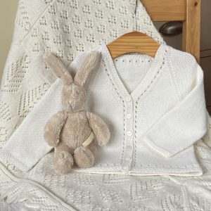 Sofia Hand Knitted Baby Cardigan