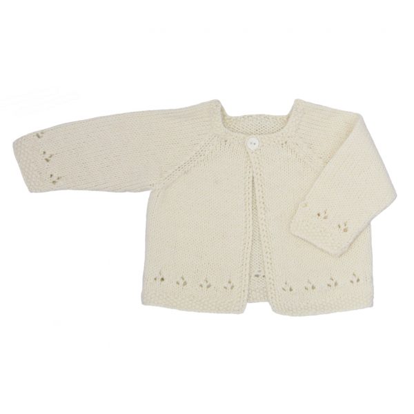 Arthur Hand Knitted Matinee Jacket - Image 2