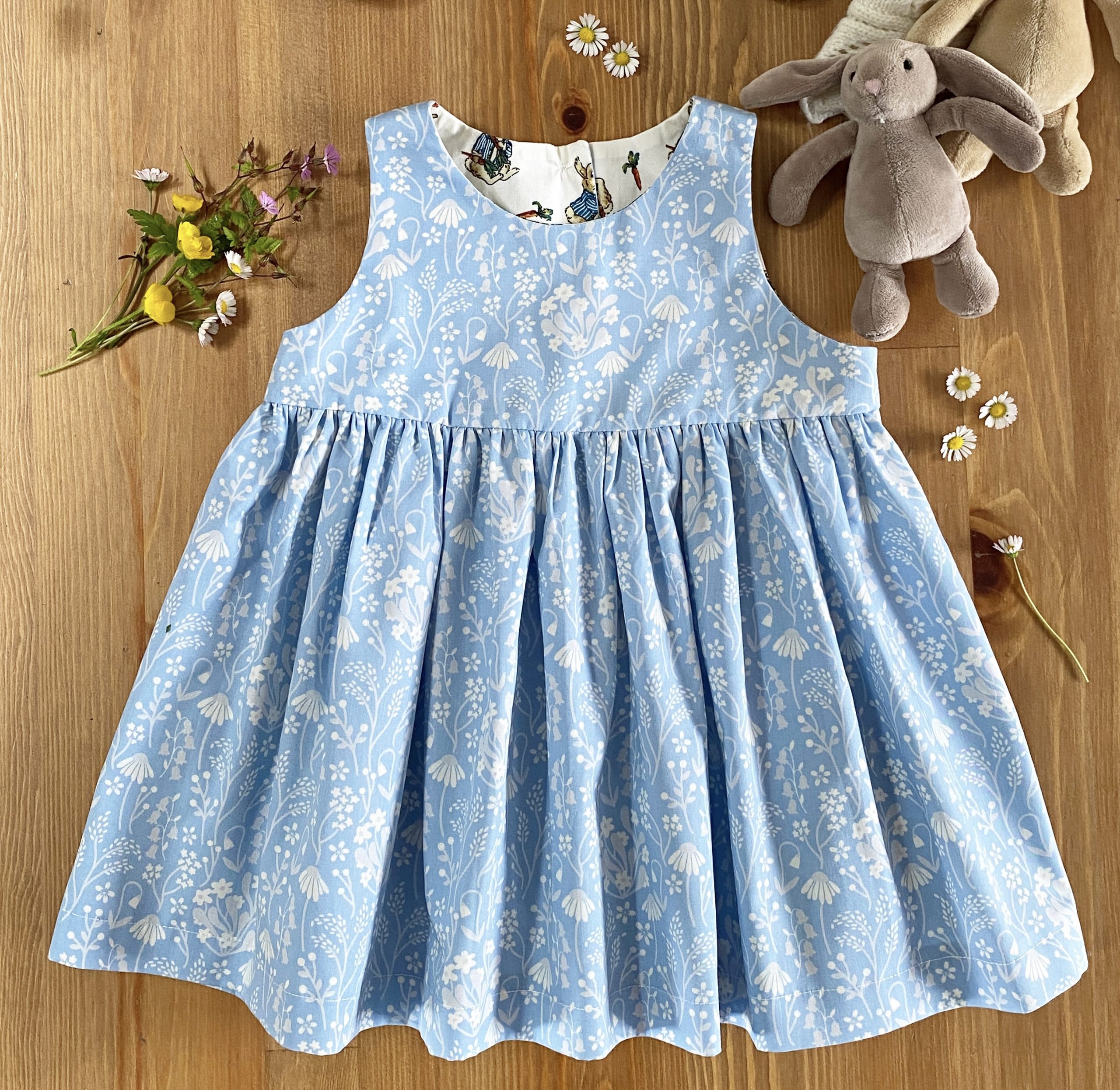 Cotton Baby Pinafore Dresses