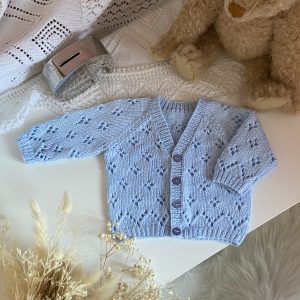 Henry Hand Knitted Baby Cardigan