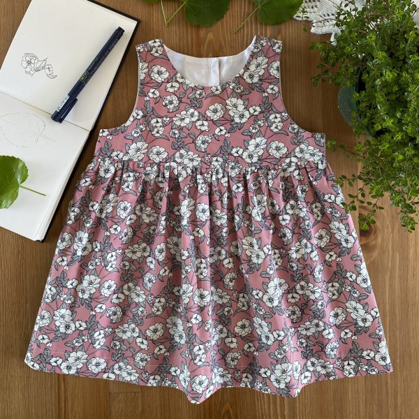 Cotton Baby Pinafore Dresses