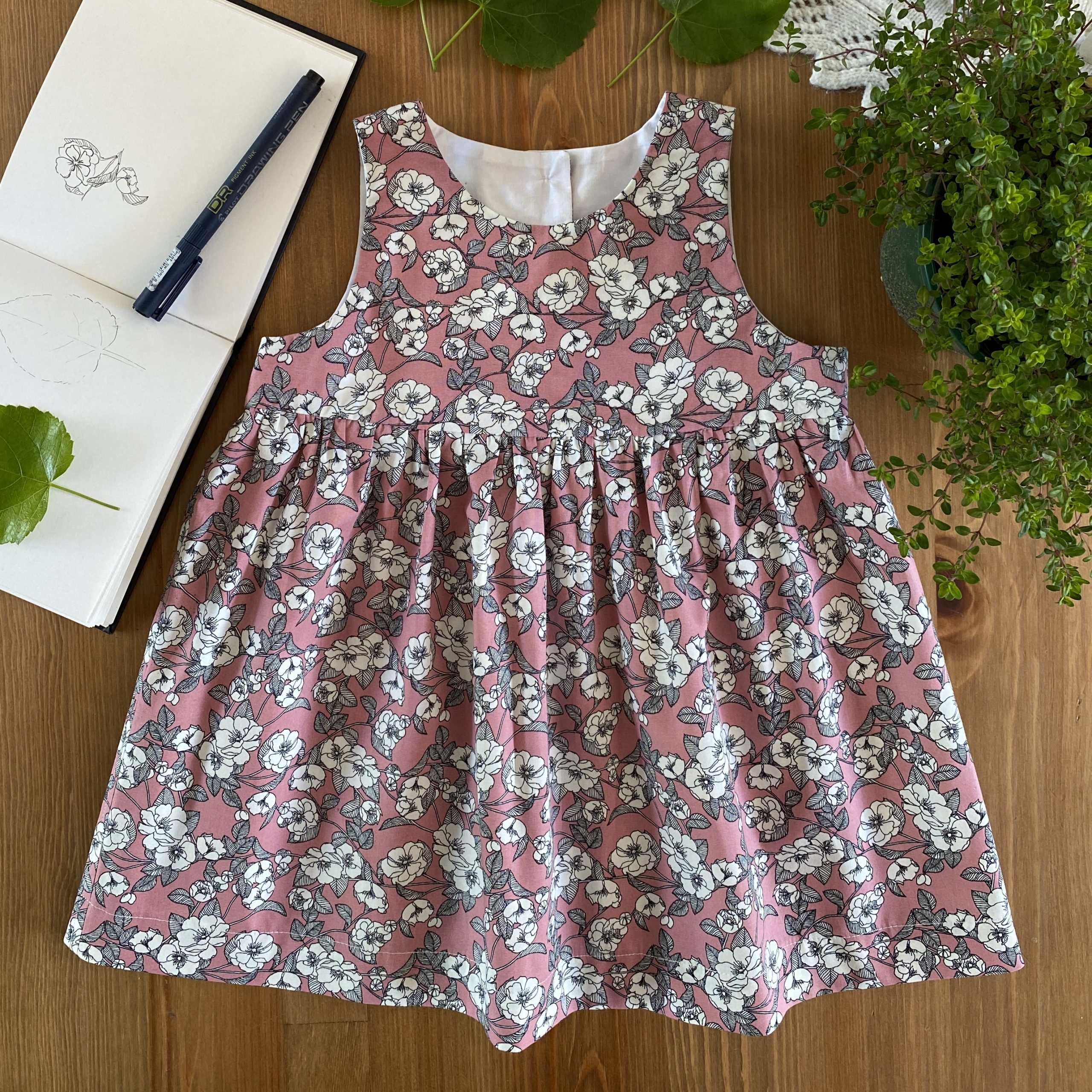 Cotton Baby Pinafore Dresses - Image 4