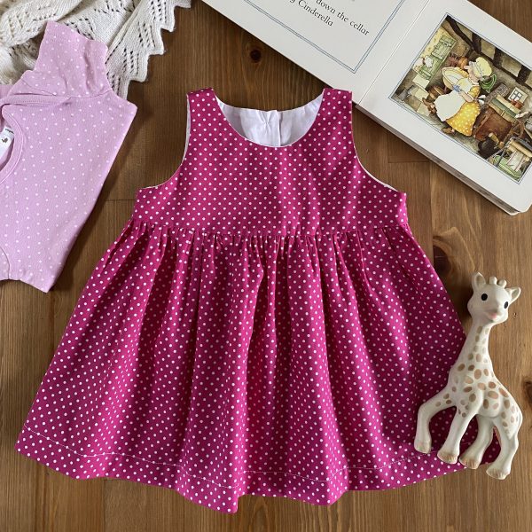 Cotton Baby Pinafore Dresses