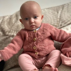 Harriette Hand Knitted Baby Cardigan