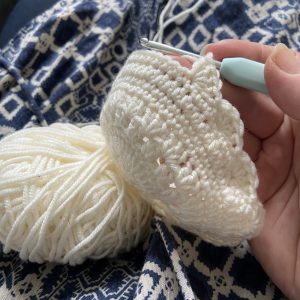 Grace Crocheted Bonnet - Image 4