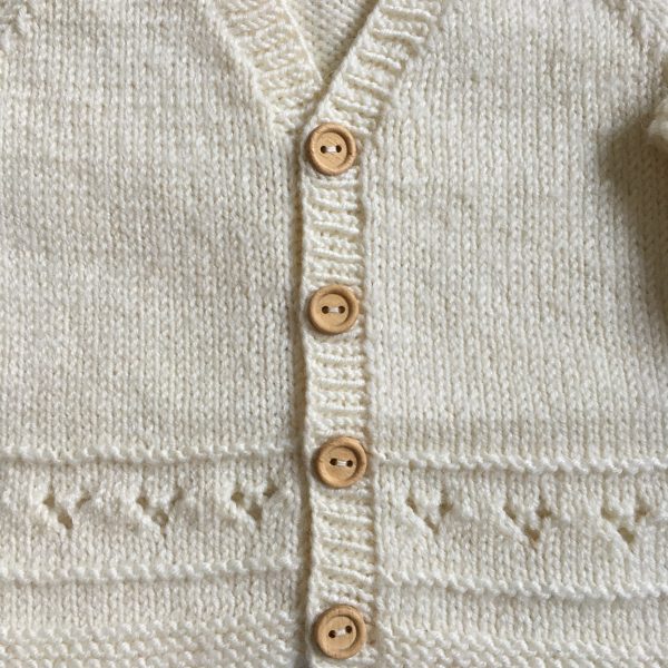 Hugo Hand Knitted Baby Cardigan - Image 5