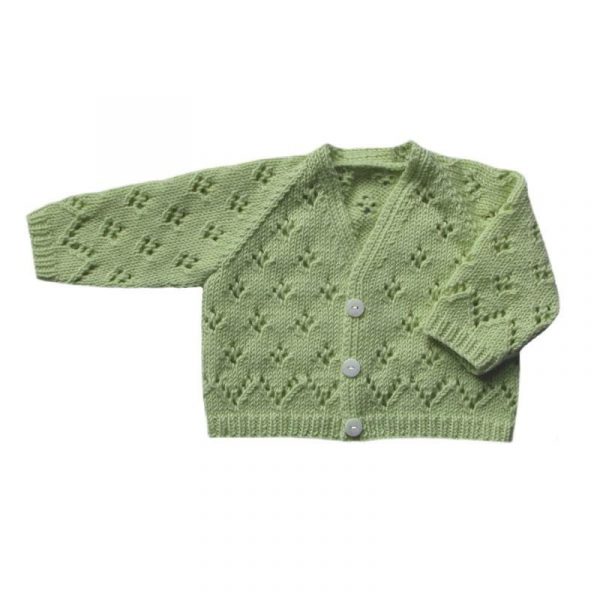 Henry Hand Knitted Baby Cardigan - Image 2