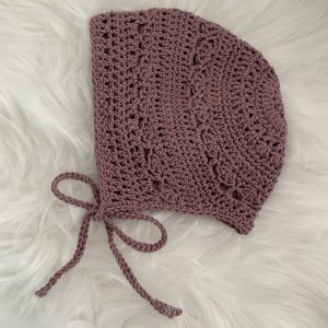 Grace Crocheted Bonnet