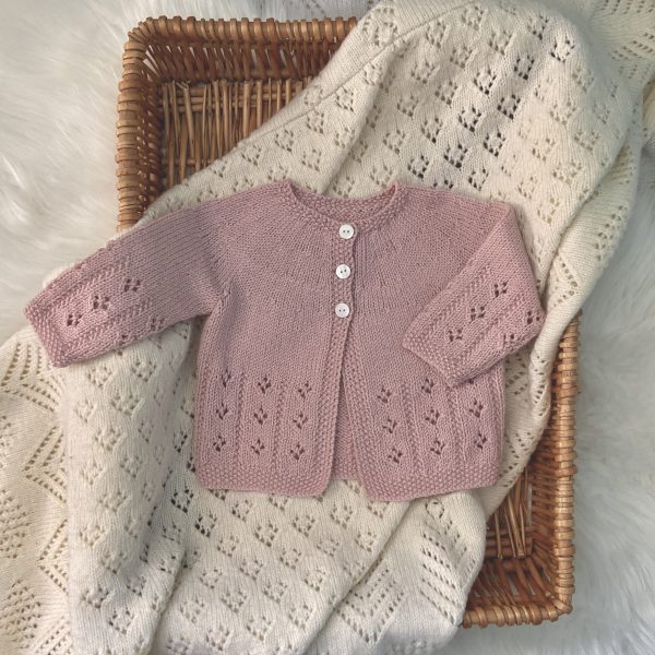 Mathilda Hand Knitted Matinee Jacket