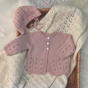 Mathilda Hand Knitted Baby Gift Set